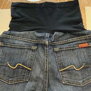 Maternity jeans ( 7 For all mankind )